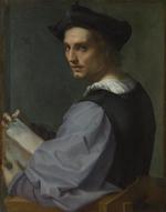欧洲12-19世纪油画一_ANDREA del Sarto - Portrait of a Young Man